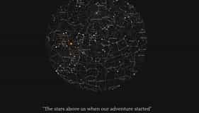 Custom star maps, in either the past, present or future.

https://greaterskies.com/